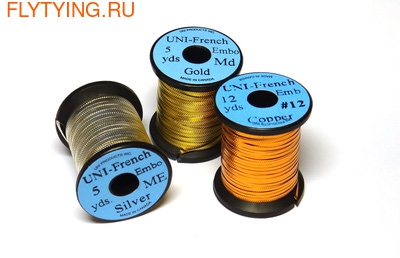 54024 Плоский тисненый люрекс French Embossed