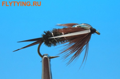 14424 Мушка нимфа Poxy Back Prince Nymph Flash Back