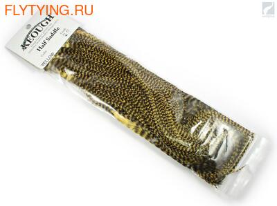 Hareline 53325    Keough Grizzly 1/2 Saddles (,  1)