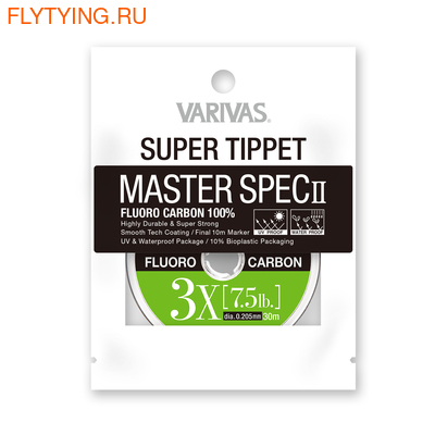 VARIVAS 21216 ����� Super Tippet Master Spec II Fluorocarbon (����, ��� 3)