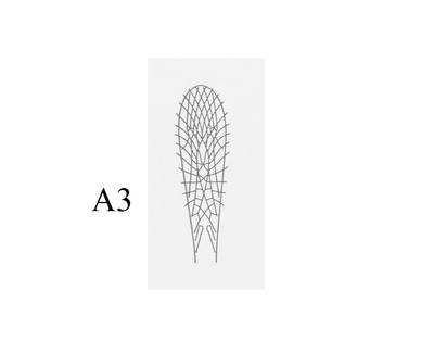 J:son&Co 58305 Заготовки для имитаций крылышек Realistic Wing Material for Stoneflies (фото, вид 2)