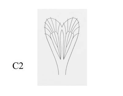 J:son&Co 58307 Заготовки для имитаций крылышек Realistic Wing Material For Caddis Adult (фото, вид 2)
