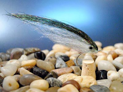 Rusangler 18017   Diamond Hair Streamer Weighted Silver (,  1)