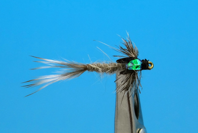 Artflies 14402 Realistic Extended Body Swimming Nymph Flashback Gray (,  1)