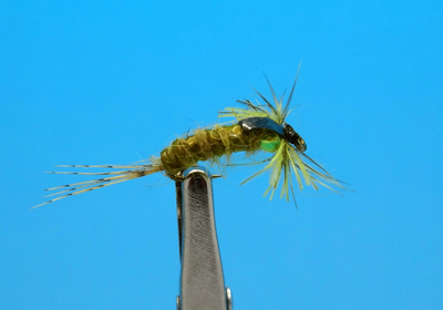 Artflies 14403   Bead Thorax Vinyl Rib Nymph Olive (,  1)