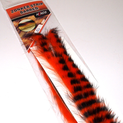 Hends Products 52417   Black Barred Rabbit Fur Zonker (,  1)