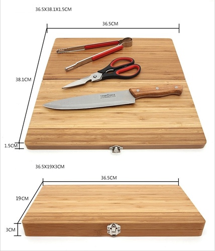 ChanoDug 81427   Outdoor Folding Cutting Board With Kitchen Tools (,  8)