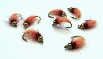 Mikkus & Caddis 14217    BH Fluffy Caddis Larva Orange (,  1)