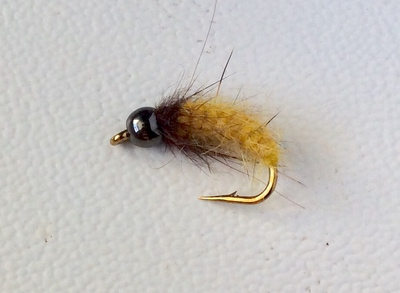 Mikkus & Caddis 14228     BH Fluffy Caddis Larva Dirty Yellowish (,  1)