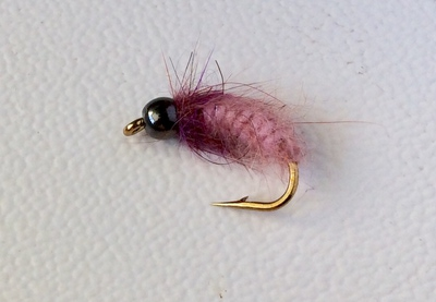 Mikkus & Caddis 14229     BH Fluffy Caddis Larva Pinkish Lavender (,  1)