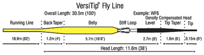 Rio 10337      The 15ft VersiTip Fly Lines (,  1)