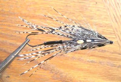Hareline 53114 Центральное хвостовое перо алмазного фазана Lady Amherst Center Tail Feather (фото, вид 1)