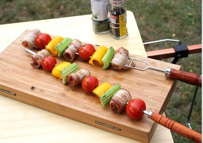 Selpa 81434    Outdoor BBQ Skewer Set (,  4)