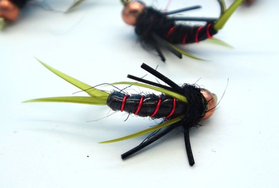 SFT-studio 14059   BH Prince Nymph Rubber Leg Black (,  2)