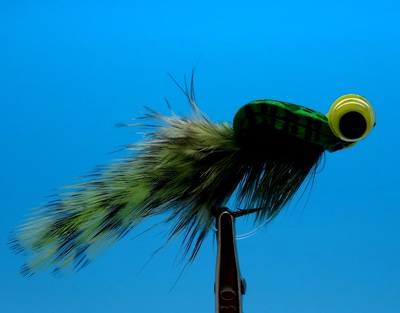 Pacific Fly Group 15382   Chip's Peeper Frog Olive (,  1)