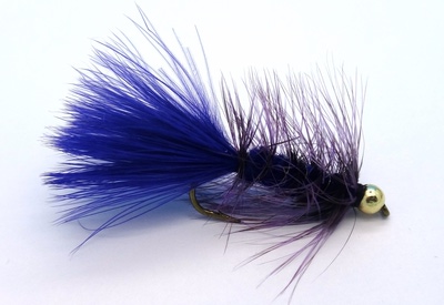 Pacific Fly Group 15383   Bead Woolly Bugger Purple (,  1)