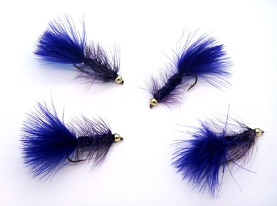 Pacific Fly Group 15383   Bead Woolly Bugger Purple (,  2)