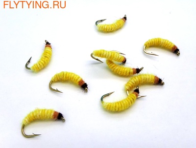Mikkus & Caddis 14520    - Larva Pine Bark Beetle (, Mikkus & Caddis Larva Pine Bark Beetle)