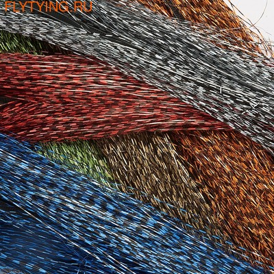 Hareline 55136   Micro Barred Voodoo Fibers (, Hareline Micro Barred Voodoo Fibers)