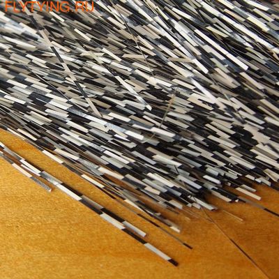 Hareline 55136   Micro Barred Voodoo Fibers (, Hareline Micro Barred Voodoo Fibers)