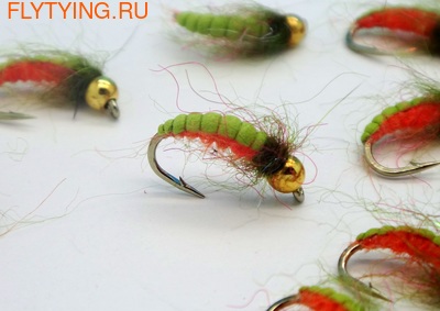 Mikkus & Caddis 14532   Watermelon Peel Fly Orange (, Watermelon Peel Fly)