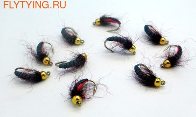 Mikkus & Caddis 14533   Black Widow Fly (, Black Widow Fly)