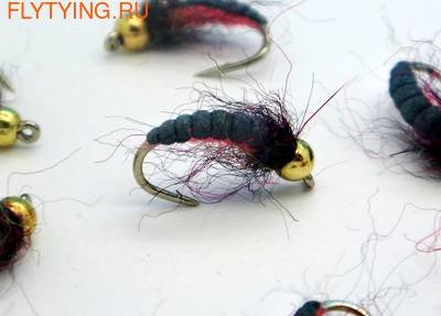 Mikkus & Caddis 14533   Black Widow Fly (, Black Widow Fly)