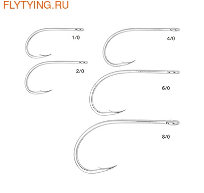Gamakatsu 60573  S10S-4H SALT WATER FLY HOOKS (,  2)