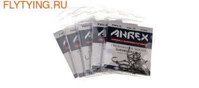 Ahrex 60510   FW510 Curved Dry Hook Barbed (,  1)
