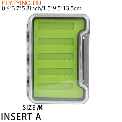 TimeGo 81027 Коробочка для мушек Slim Box with Silicone Pad (фото, вид 5)