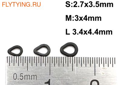 SFT-studio 10885       Tippet Rig Ring Teardrop (,  1)