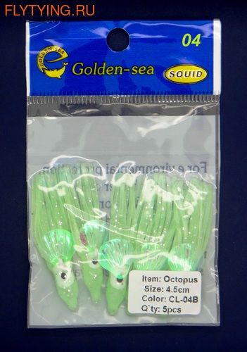 Golden-Sea 19385    Flash Squid with Shell 45 (,  5)
