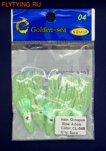 Golden-Sea 19385   Flash Squid with Shell 45 (,  5)
