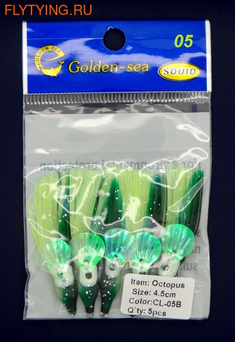 Golden-Sea 19385    Flash Squid with Shell 45 (,  6)
