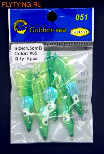 Golden-Sea 19385   Flash Squid with Shell 45 (,  7)