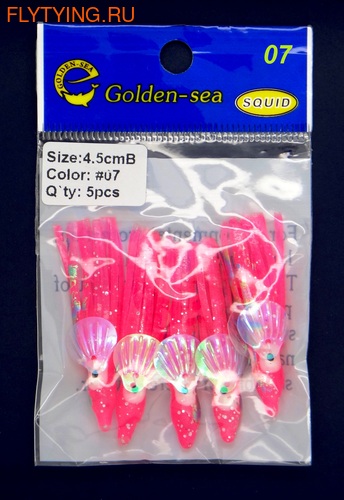 Golden-Sea 19385    Flash Squid with Shell 45 (,  9)
