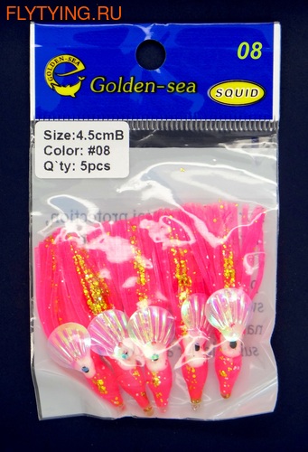 Golden-Sea 19385    Flash Squid with Shell 45 (,  10)