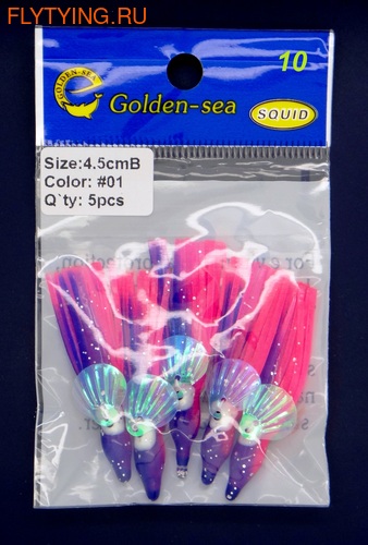 Golden-Sea 19385    Flash Squid with Shell 45 (,  12)