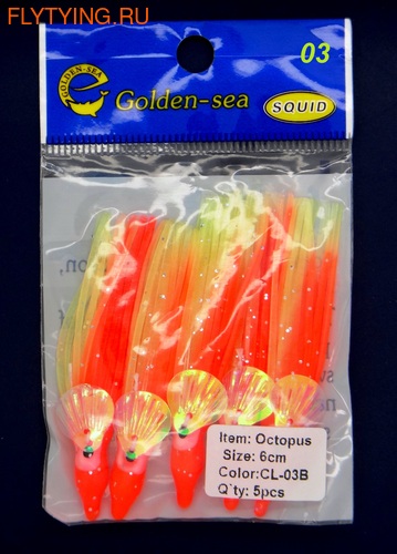 Golden-Sea 19388    Flash Squid with Shell 60 (,  2)