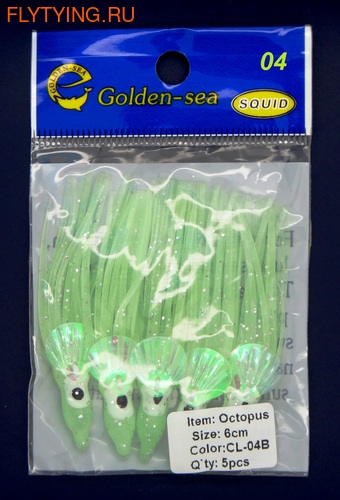 Golden-Sea 19388    Flash Squid with Shell 60 (,  3)