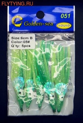 Golden-Sea 19388    Flash Squid with Shell 60 (,  4)