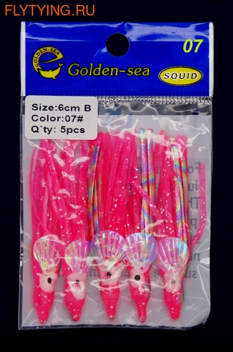 Golden-Sea 19388    Flash Squid with Shell 60 (,  6)