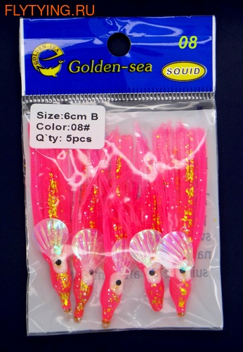 Golden-Sea 19388   Flash Squid with Shell 60 (,  7)