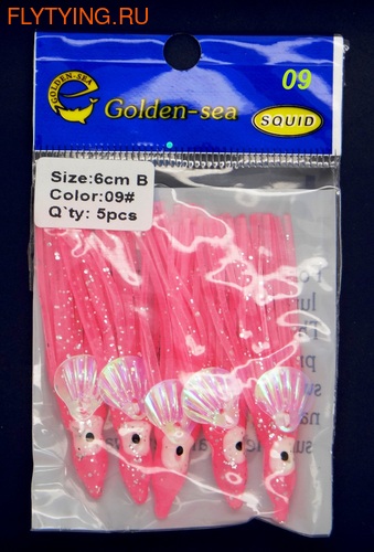 Golden-Sea 19388    Flash Squid with Shell 60 (,  8)