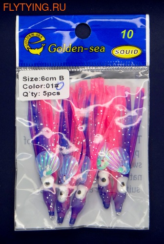 Golden-Sea 19388    Flash Squid with Shell 60 (,  9)