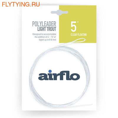 Airflo 10511  Light Trout Poly Leader 5ft (,  1)