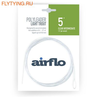 Airflo 10511  Light Trout Poly Leader 5ft (,  3)