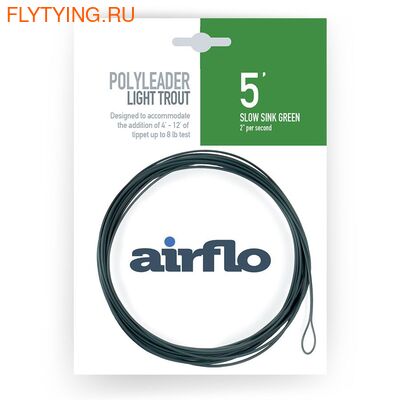 Airflo 10511  Light Trout Poly Leader 5ft (,  4)