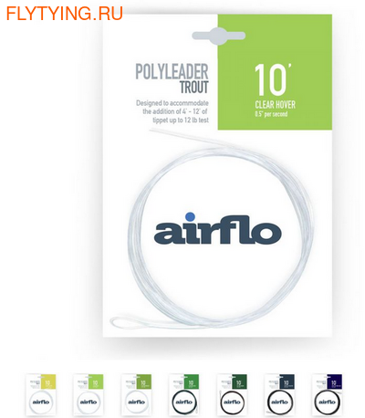 Airflo 10514  Trout Poly Leader 10ft (,  1)