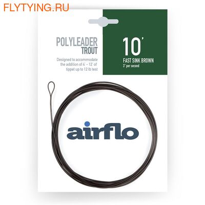 Airflo 10514  Trout Poly Leader 10ft (,  6)